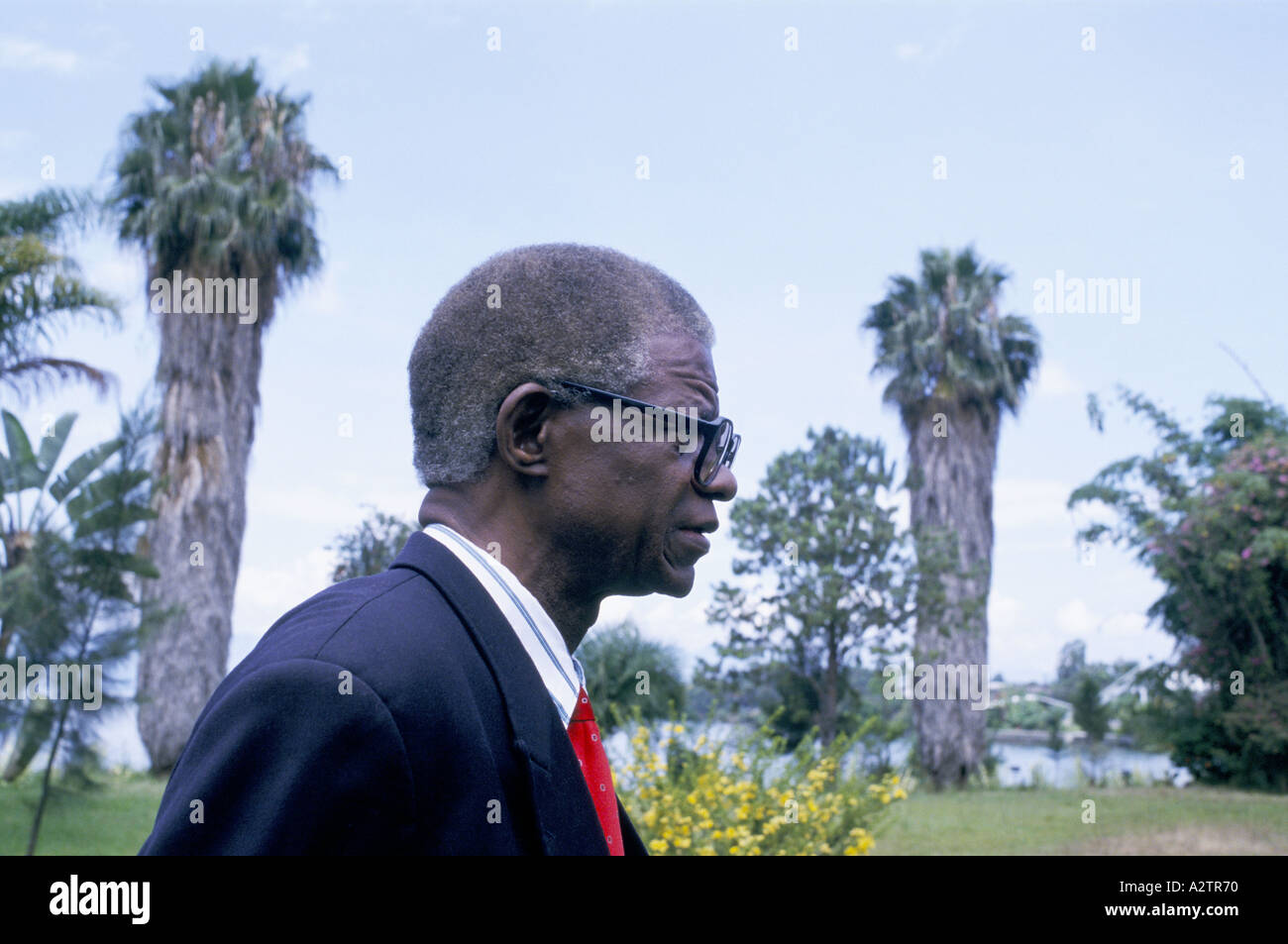 Professor Wamba di Wamba who came out of exile to lead Congo rebel ...