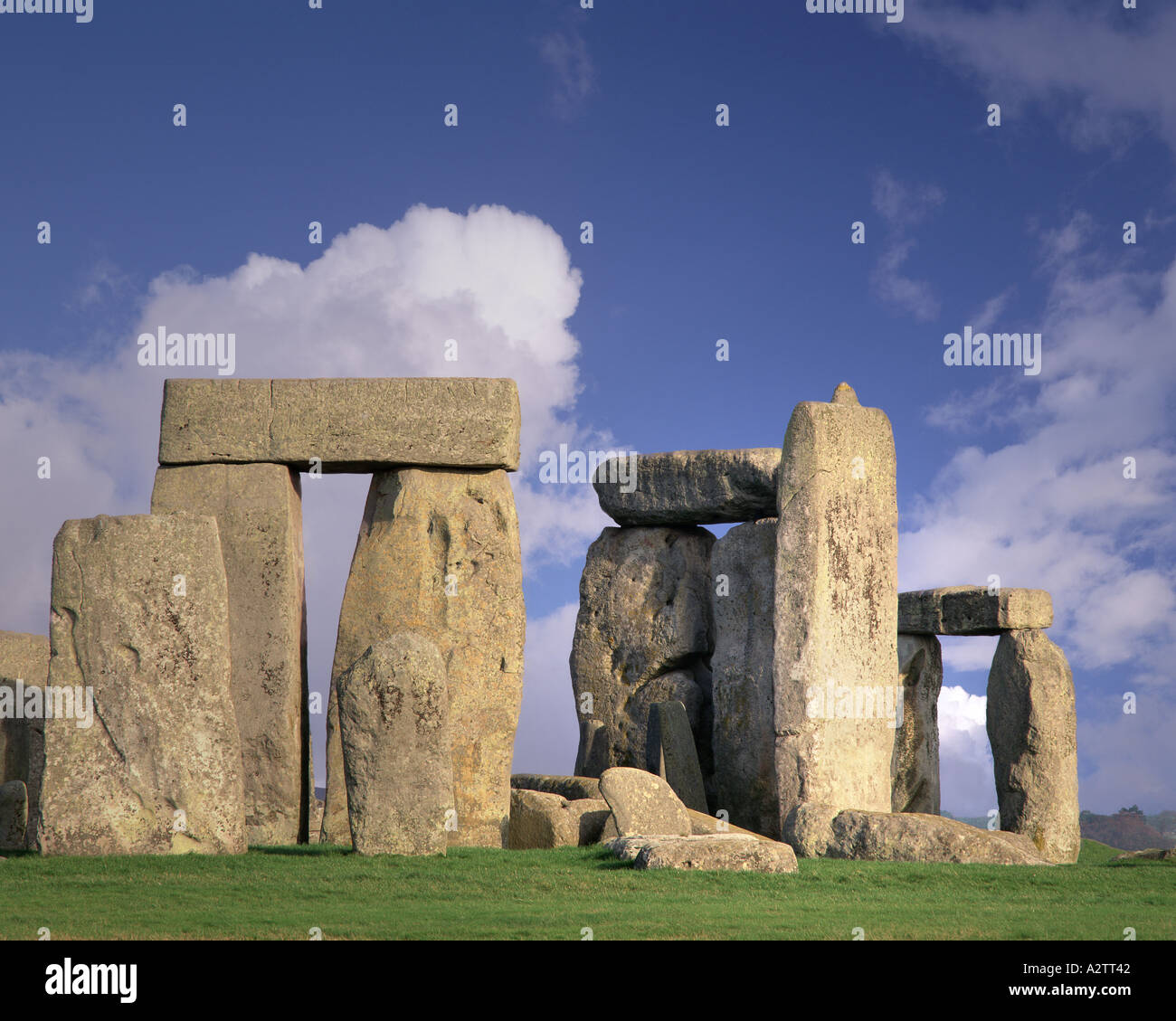 GB - WILTSHIRE: Prehistoric Stonehenge Stock Photo