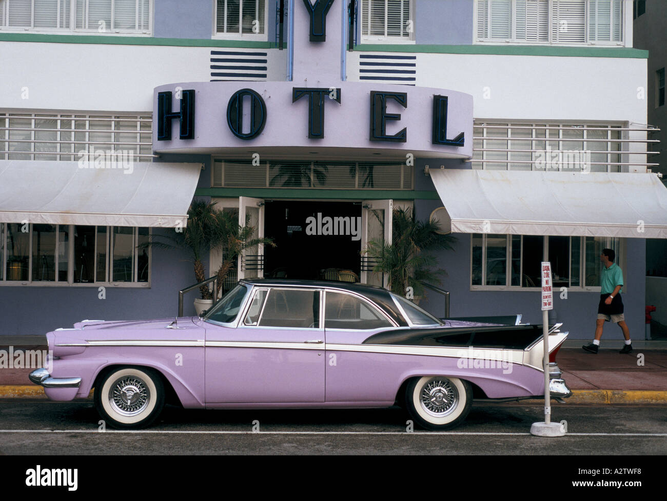 usa miami beach florida Stock Photo