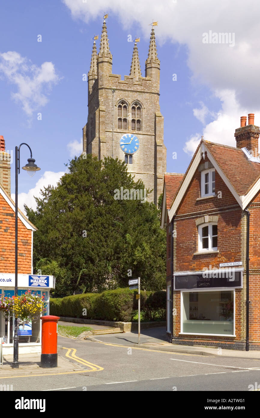 The church of St Mildred at Tenterden Kent Stock Photo Alamy