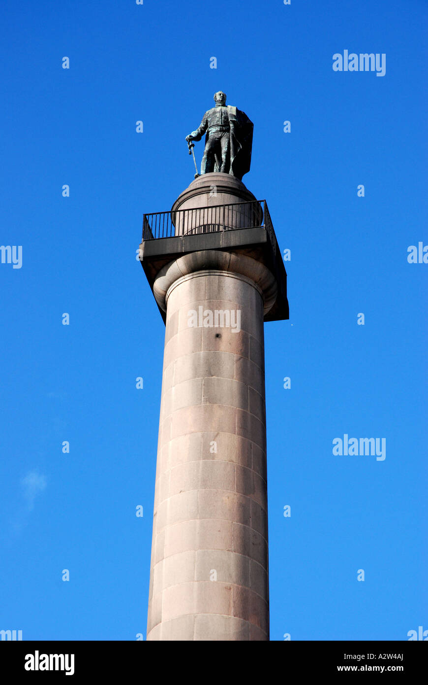 Waterloo Place London, England. Monument to Duke of York, Second Son of