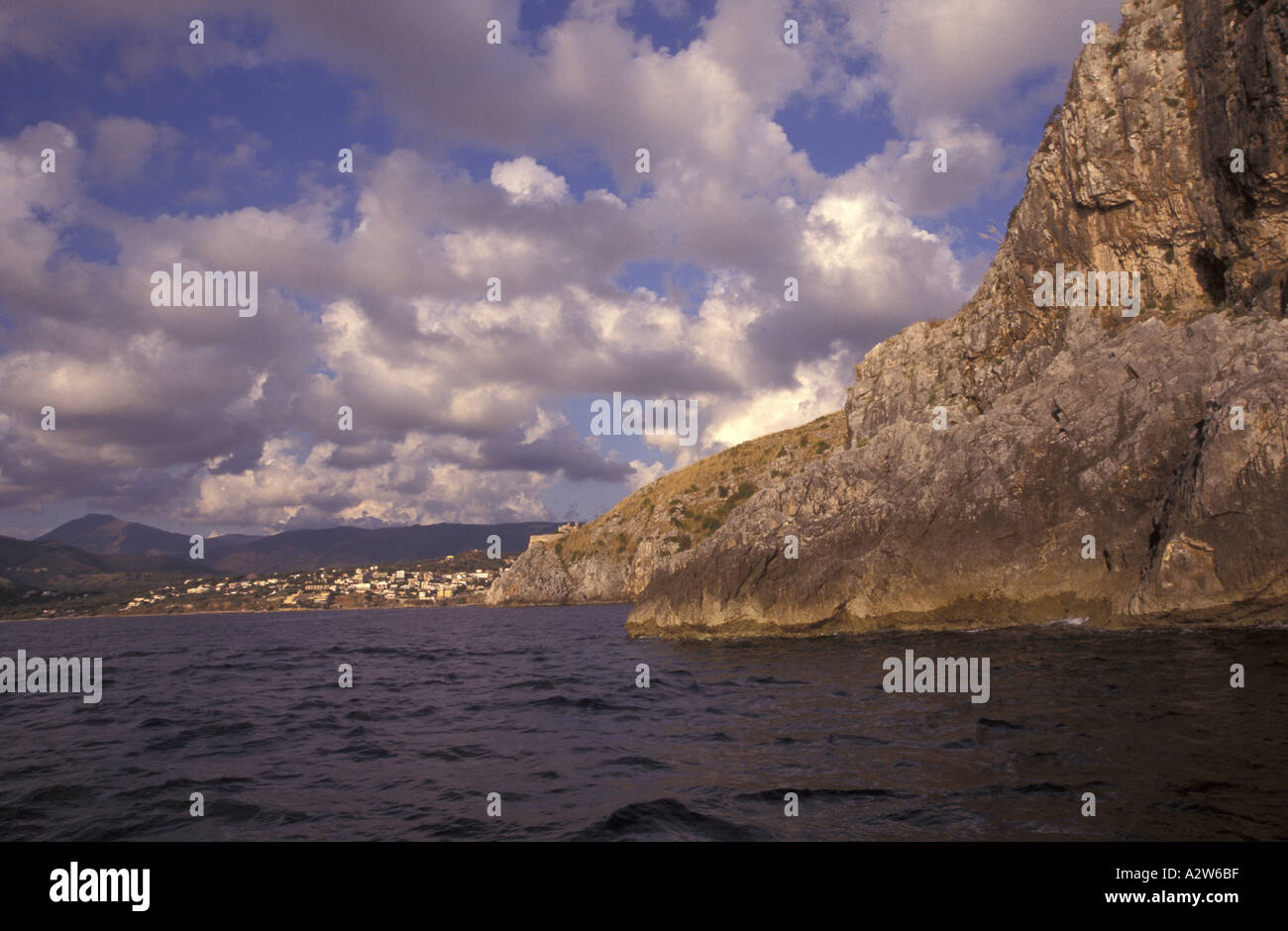 Seaside of Capo Palinuro Stock Photo - Alamy