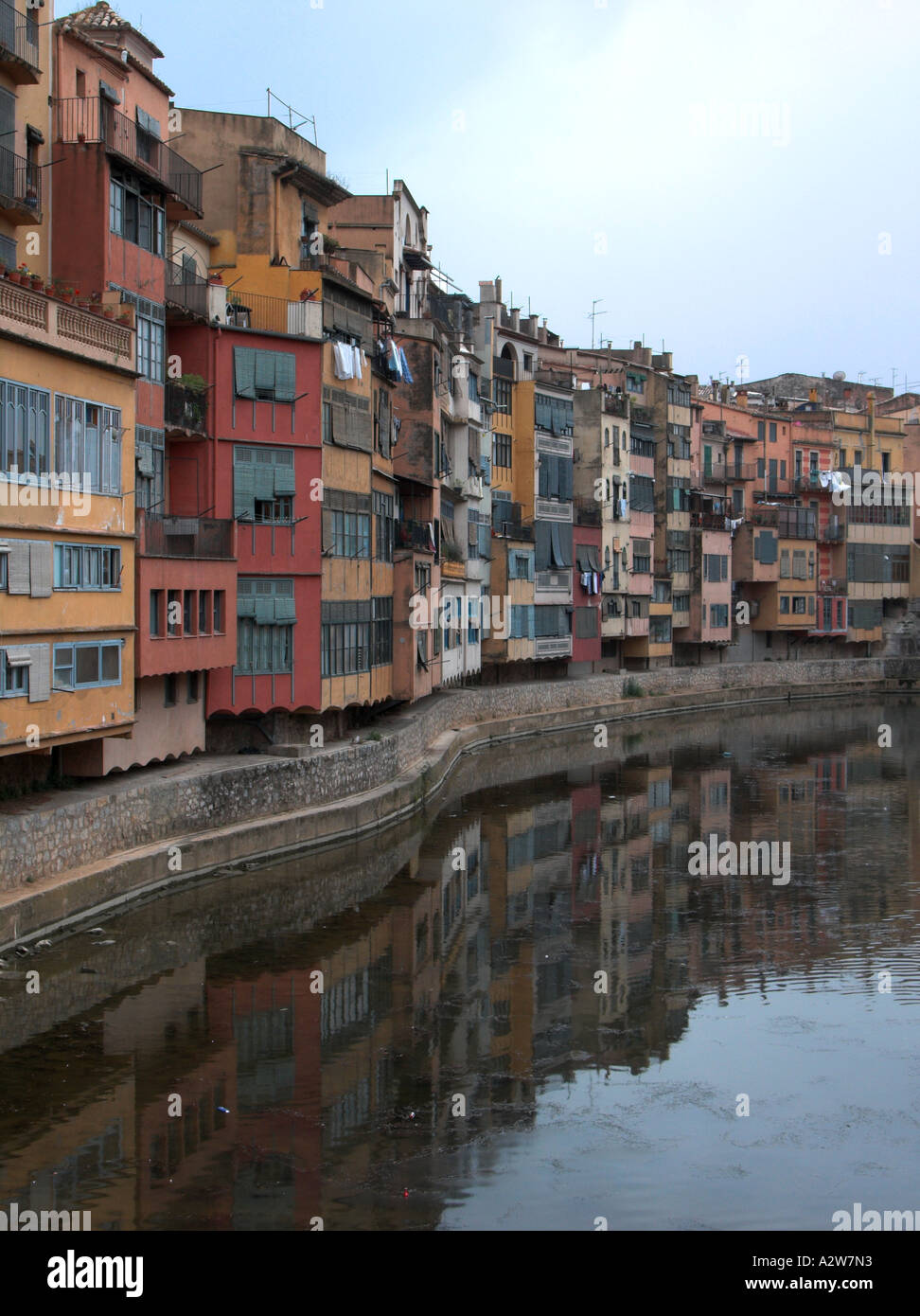 Spanish housing project Girona Catlania Spain September 2004 Stock Photo Alamy