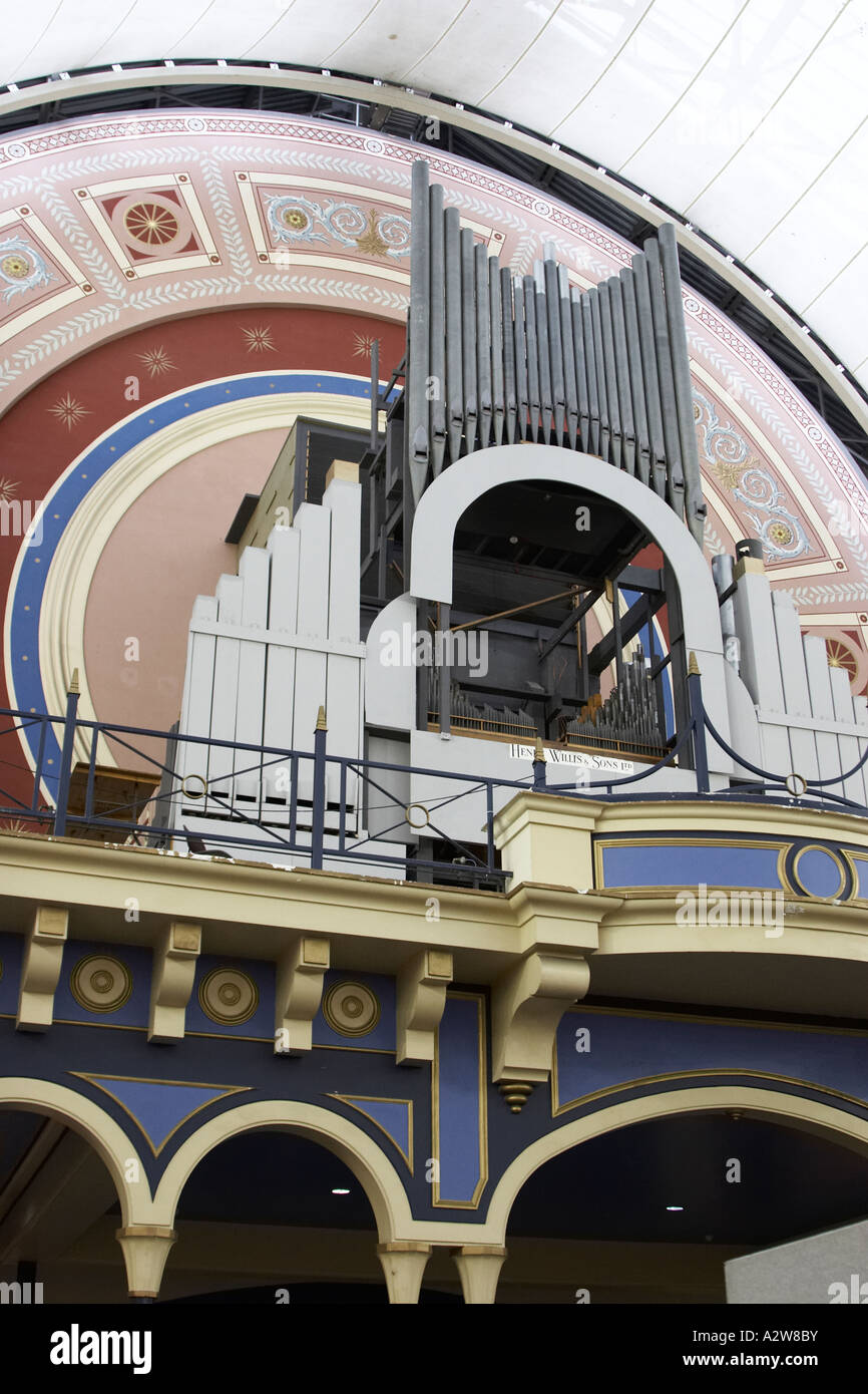 Organ in Alexandra Palace Muswell Hill London N10 England Stock Photo