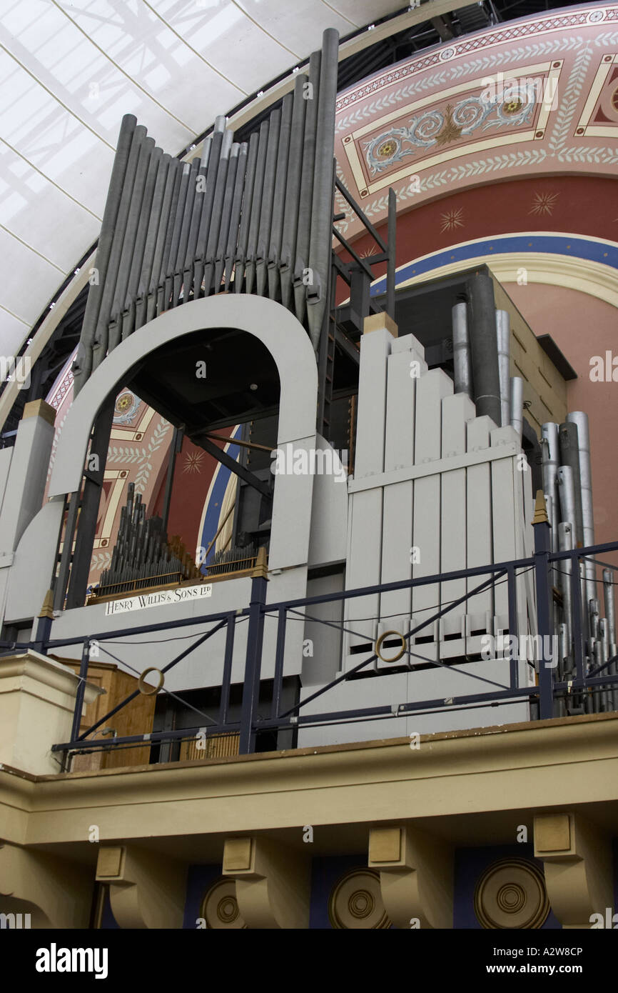 Organ in Alexandra Palace Muswell Hill London N10 England Stock Photo