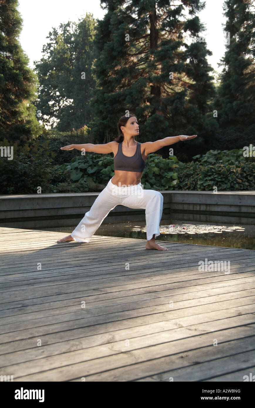 Body and Soul, Meditation, Yoga, woman Wellness leisure balance wellbeing Asana Stock Photo