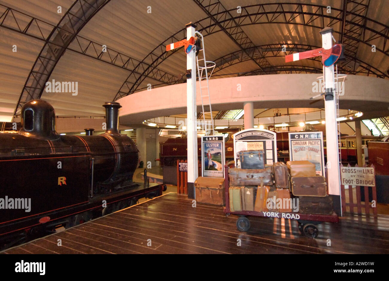 Northern Ireland Cultra Ulster Folk and Transport Museum The Irish Rail