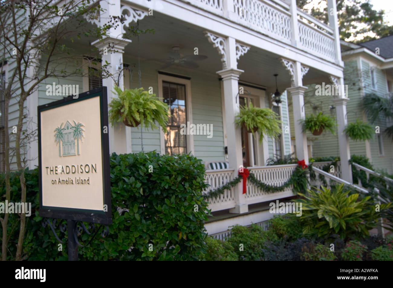 The Addison House Bed and Breakfast circa 1876 in the historic district