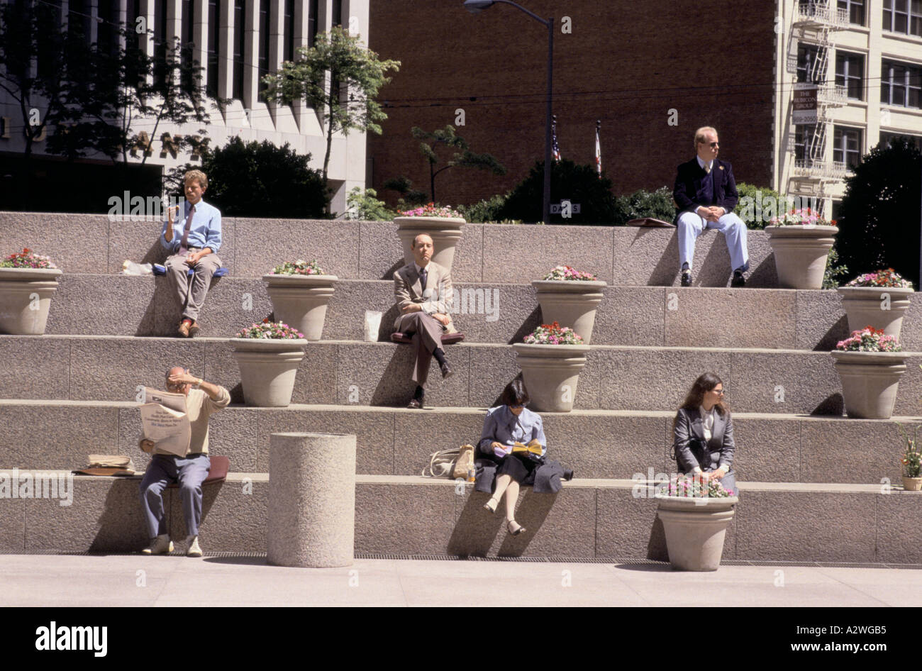 downtown san francisco usa Stock Photo