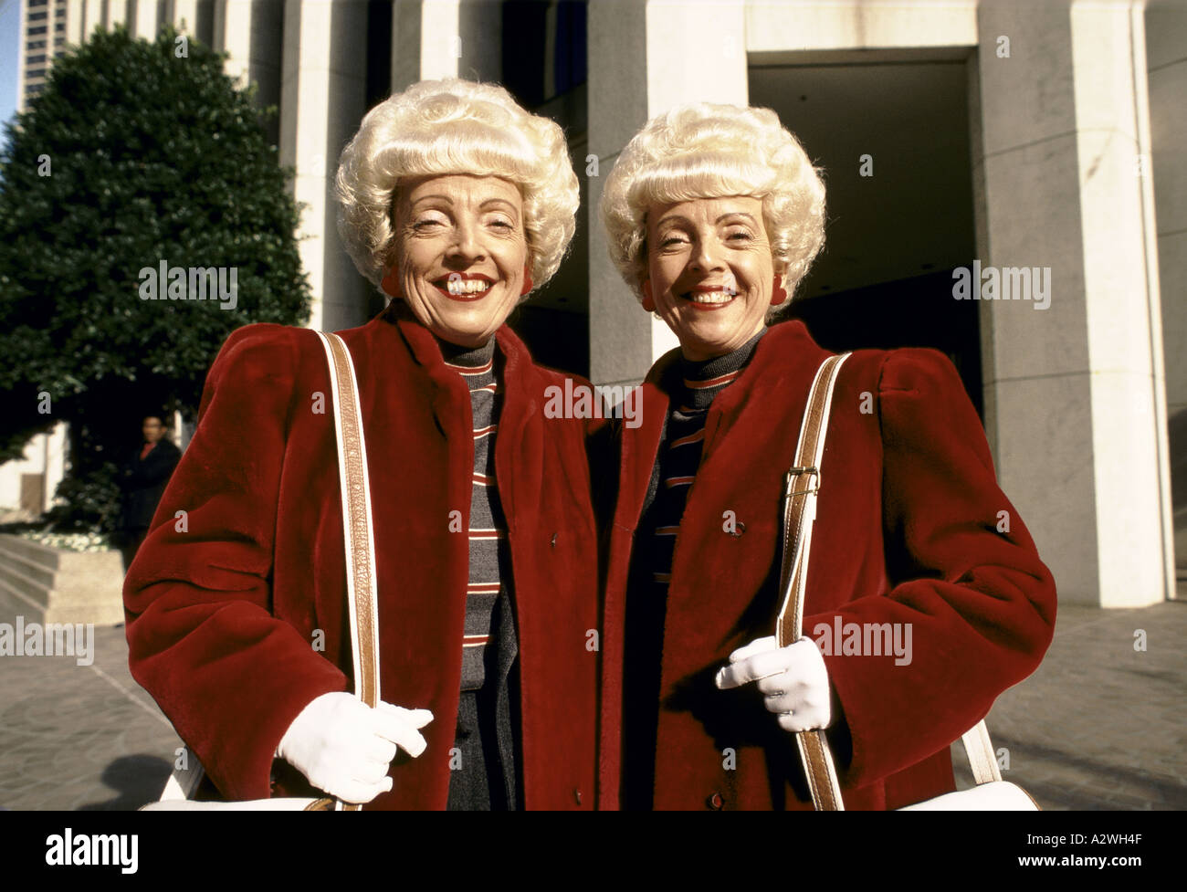 twins san francisco usa Stock Photo