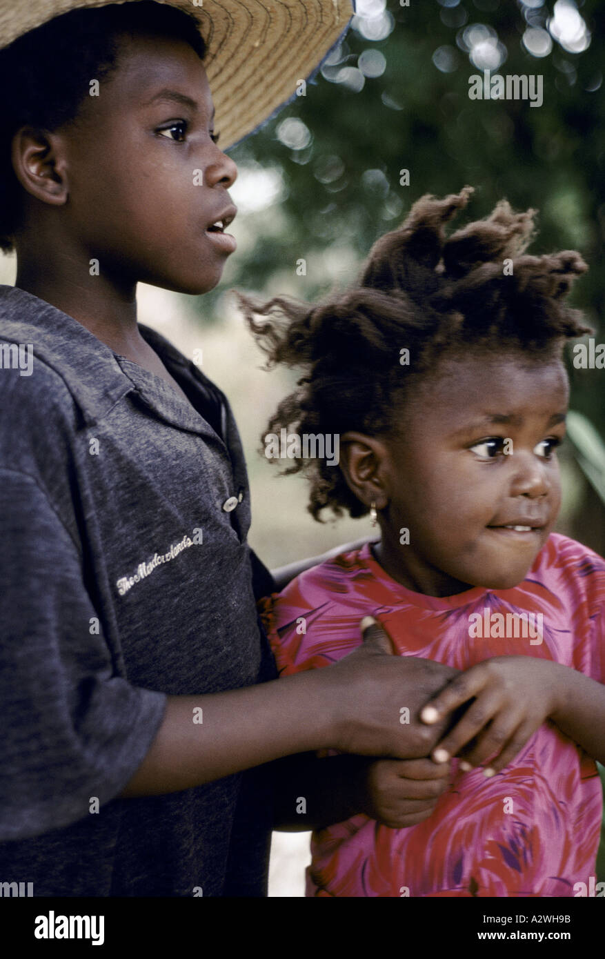 Haiti children hi-res stock photography and images - Alamy