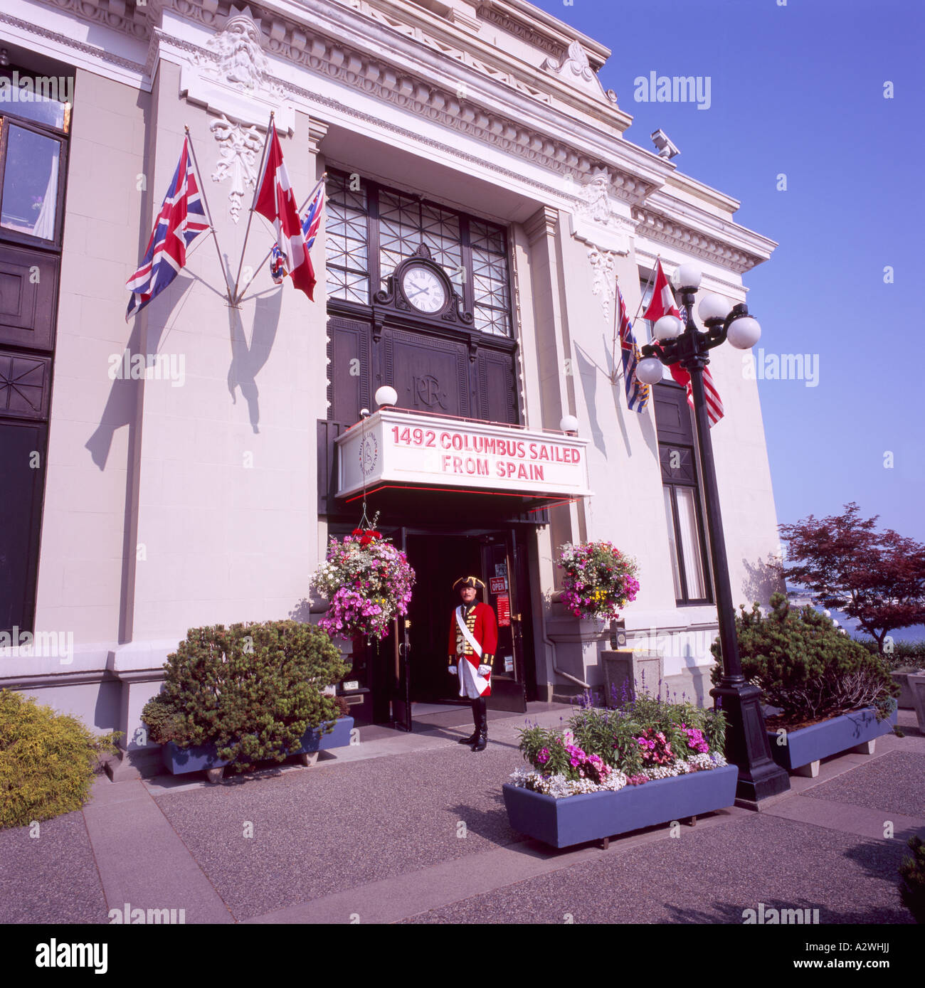 Wax museum waxworks building victoria canada bc british columbia hires