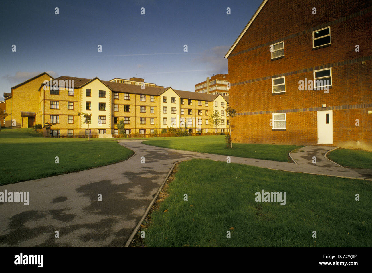 sheltered housing portland place haringey london Stock Photo Alamy