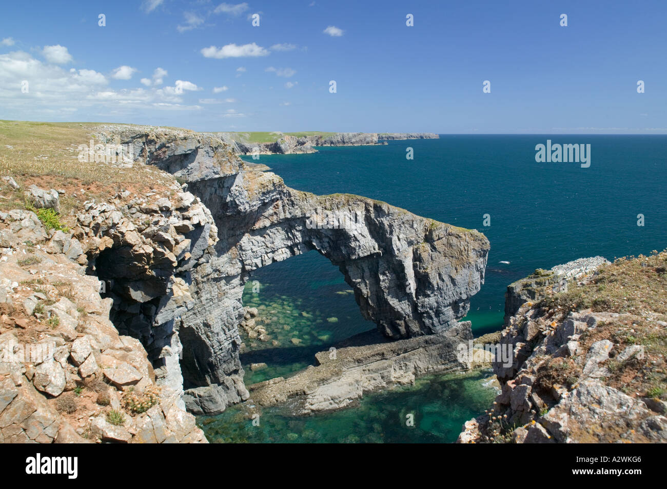 Green Bridge of Wales Pembrokeshire Coast National Park Pembrokeshire