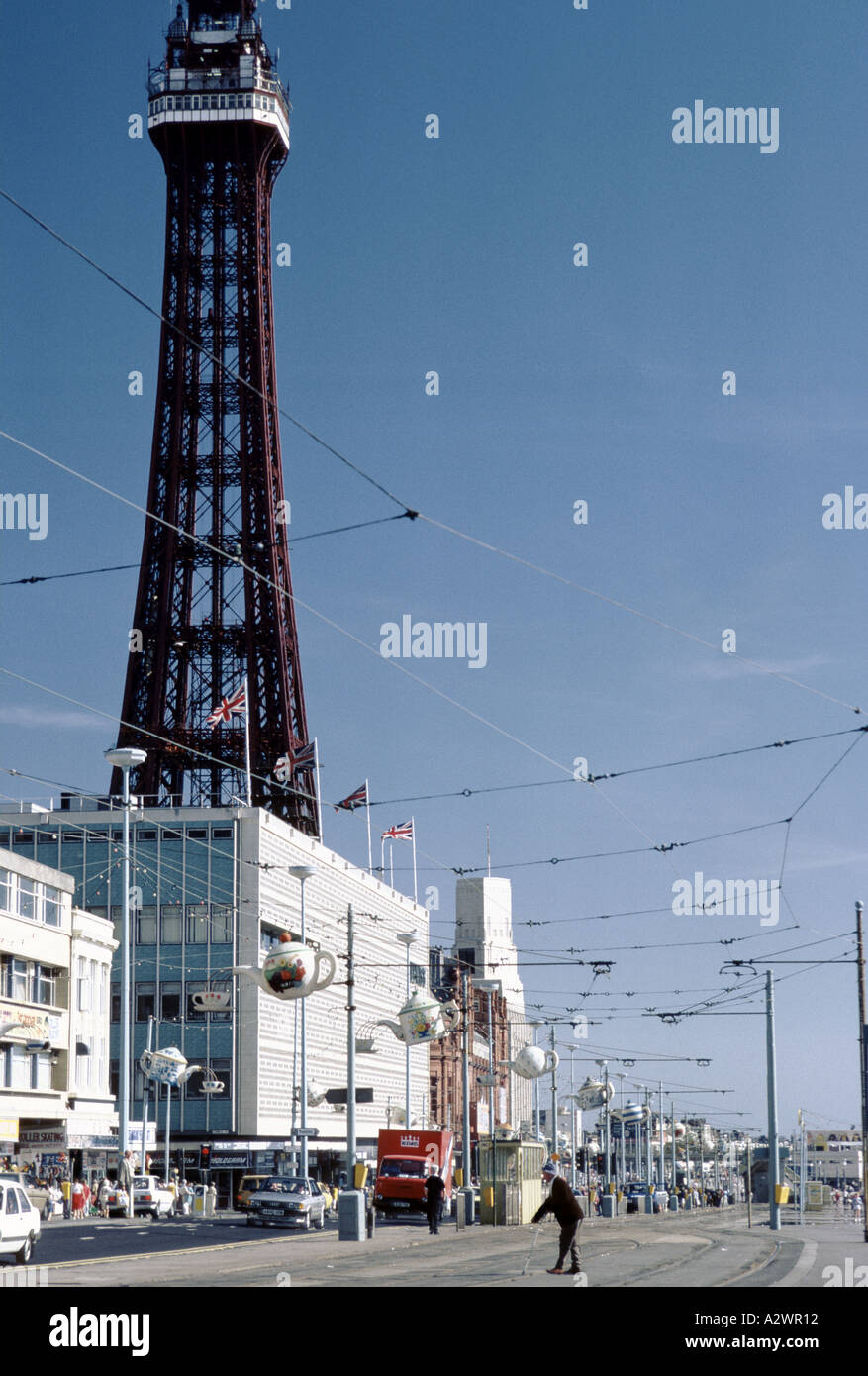 blackpool front lancashire Stock Photo - Alamy