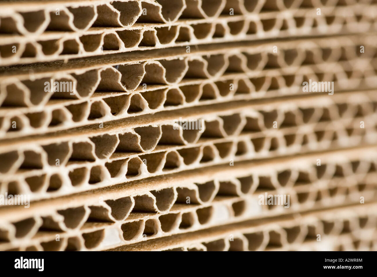 Ribbed cardboard graphical pattern Stock Photo - Alamy