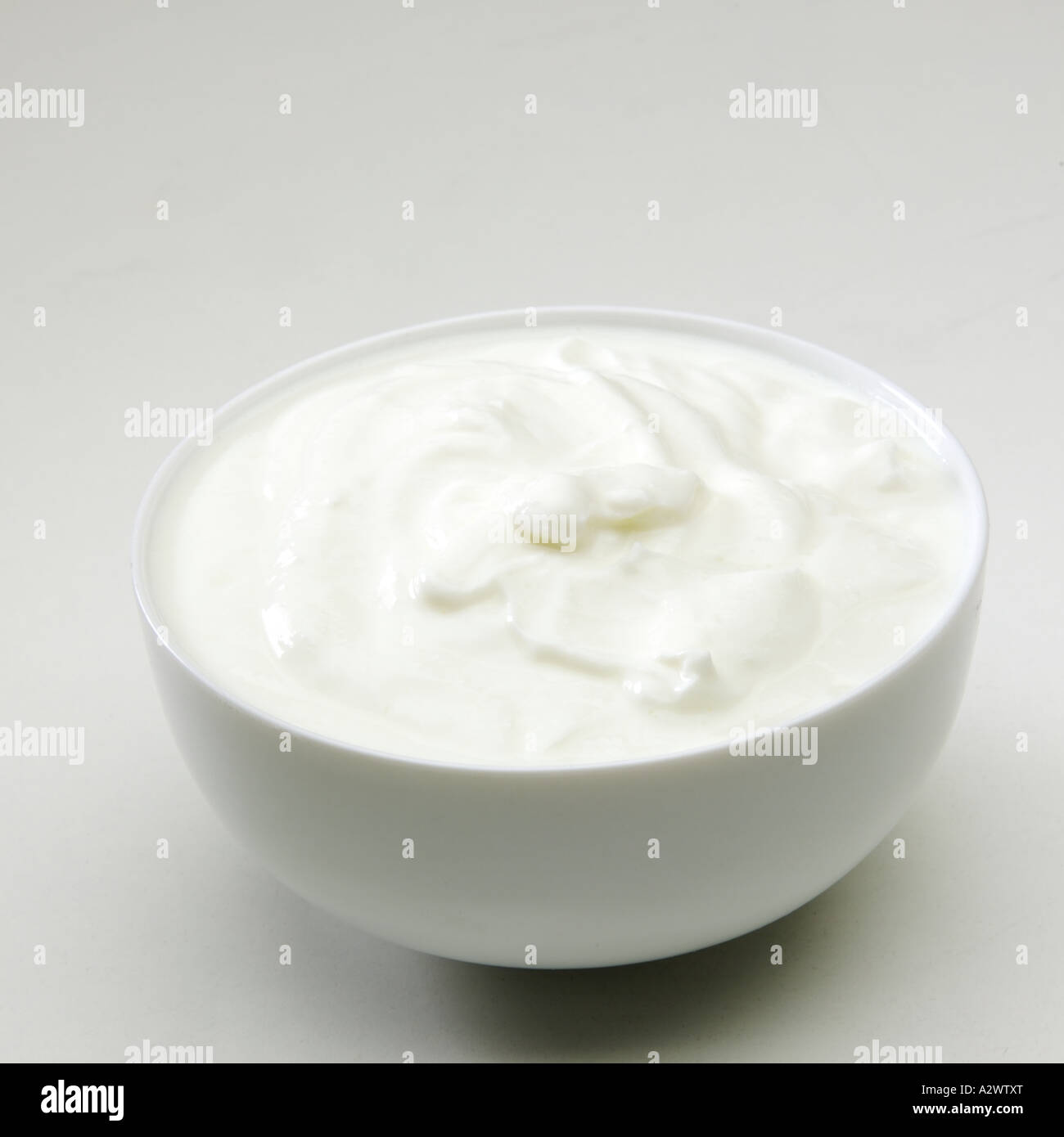 Quark type of fresh cheese of Central European origin Stock Photo Alamy