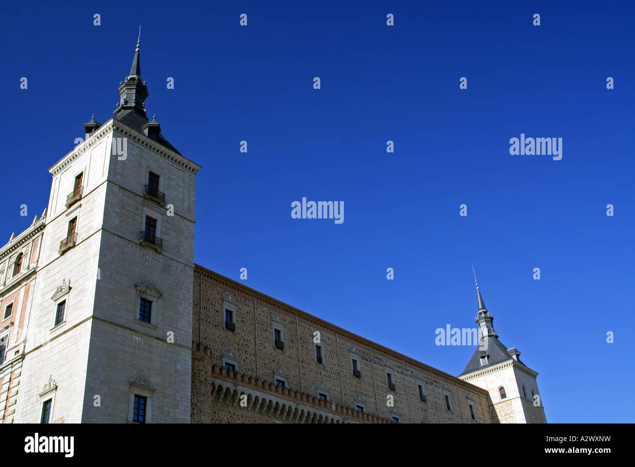 Alcazar de Toledo, Spain Stock Photo