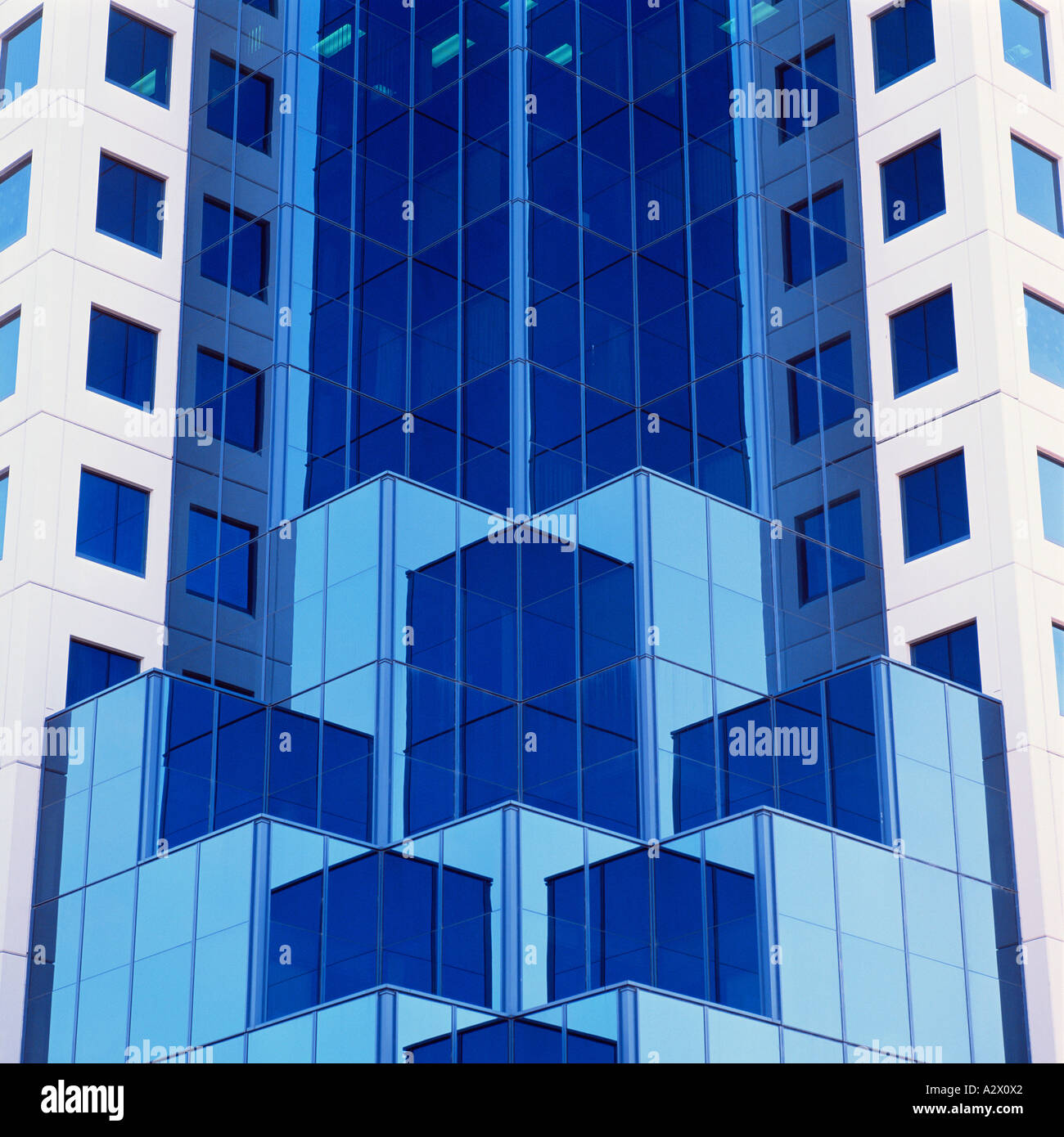 Australia. ACT. Canberra city. Modern commercial high rise building