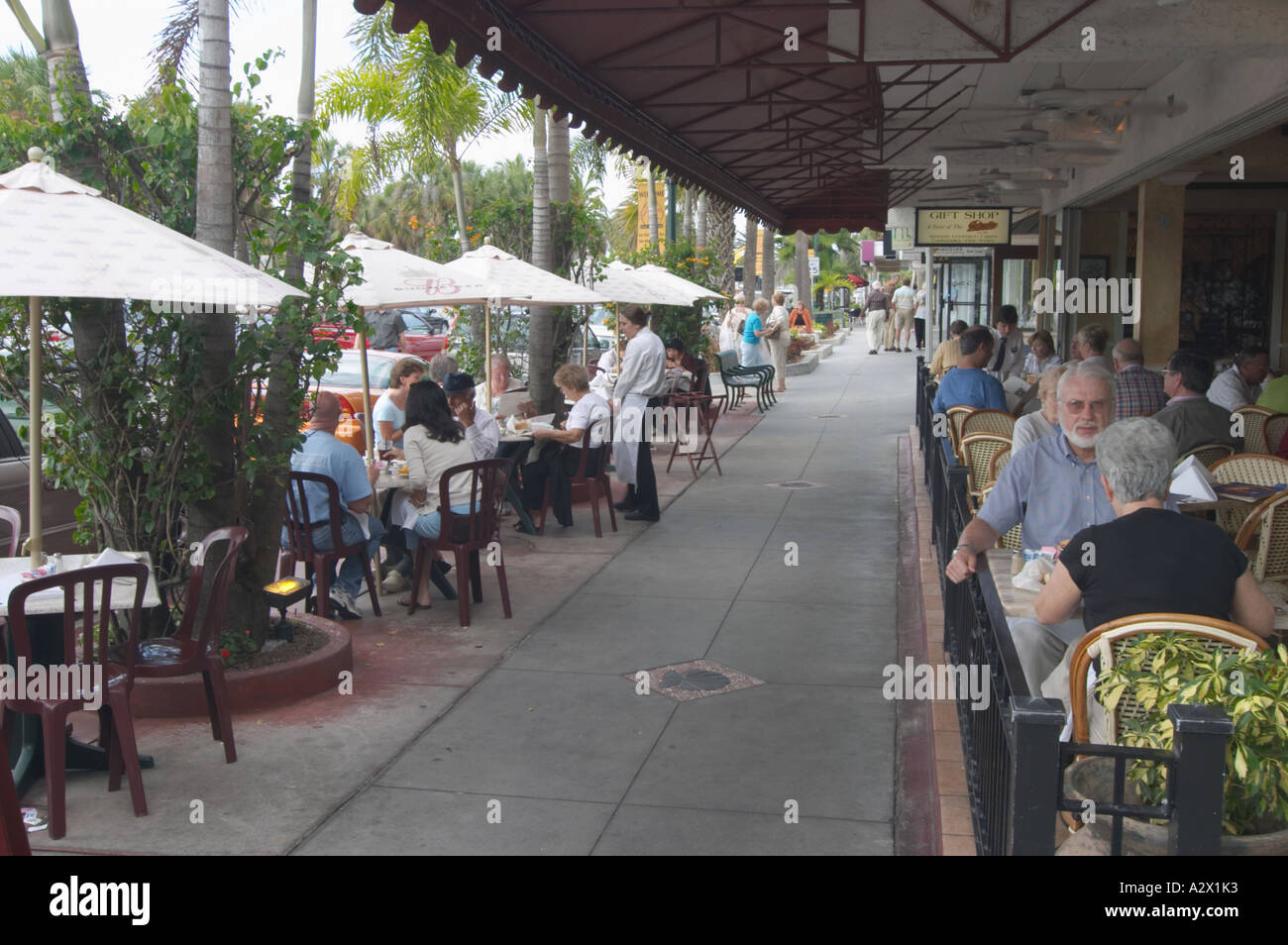 Tommy Bahama Restaurant and Bar on St. Armands Circle, Sarasota, Florida  Stock Photo - Alamy