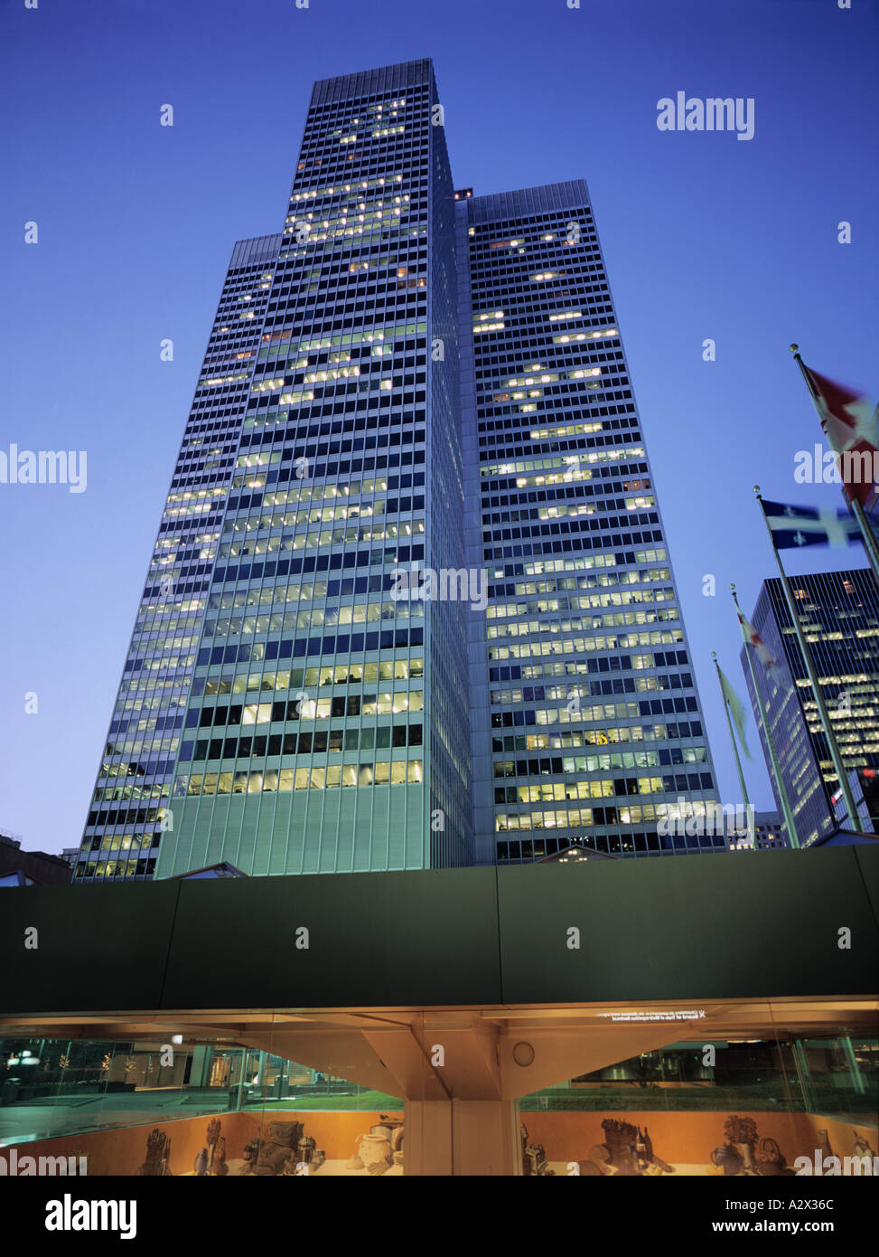 Place Ville Marie building Downtown Montreal Stock Photo Alamy