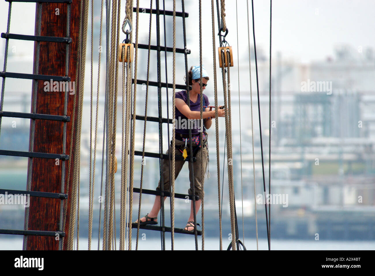 Crew working onboard ship hires stock photography and images Alamy
