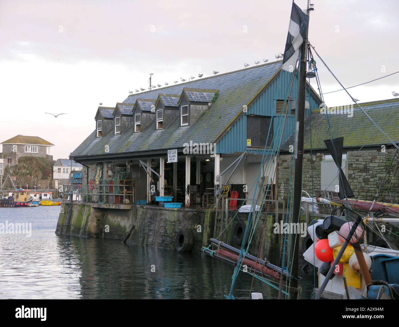 Mevagissey fish market cornwall hires stock photography and images Alamy