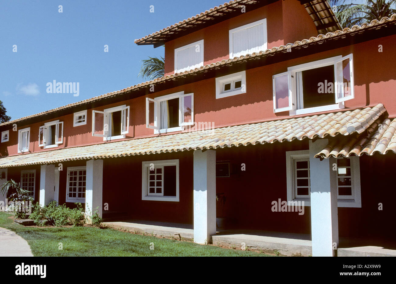 Hotel Praia do Forte Bahia Brazil Stock Photo