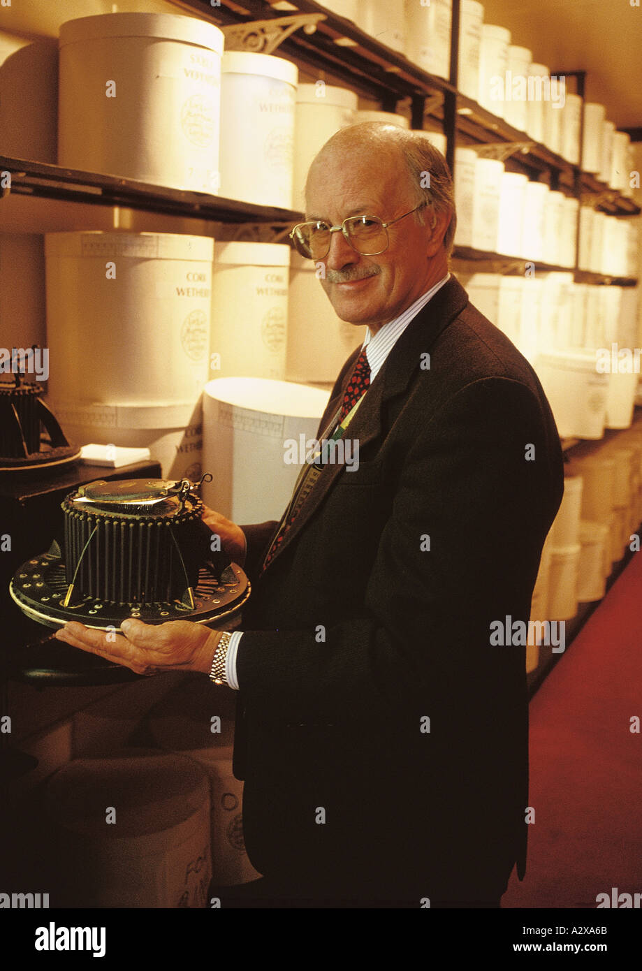 James Lock and Co Milner St James Street London Stock Photo