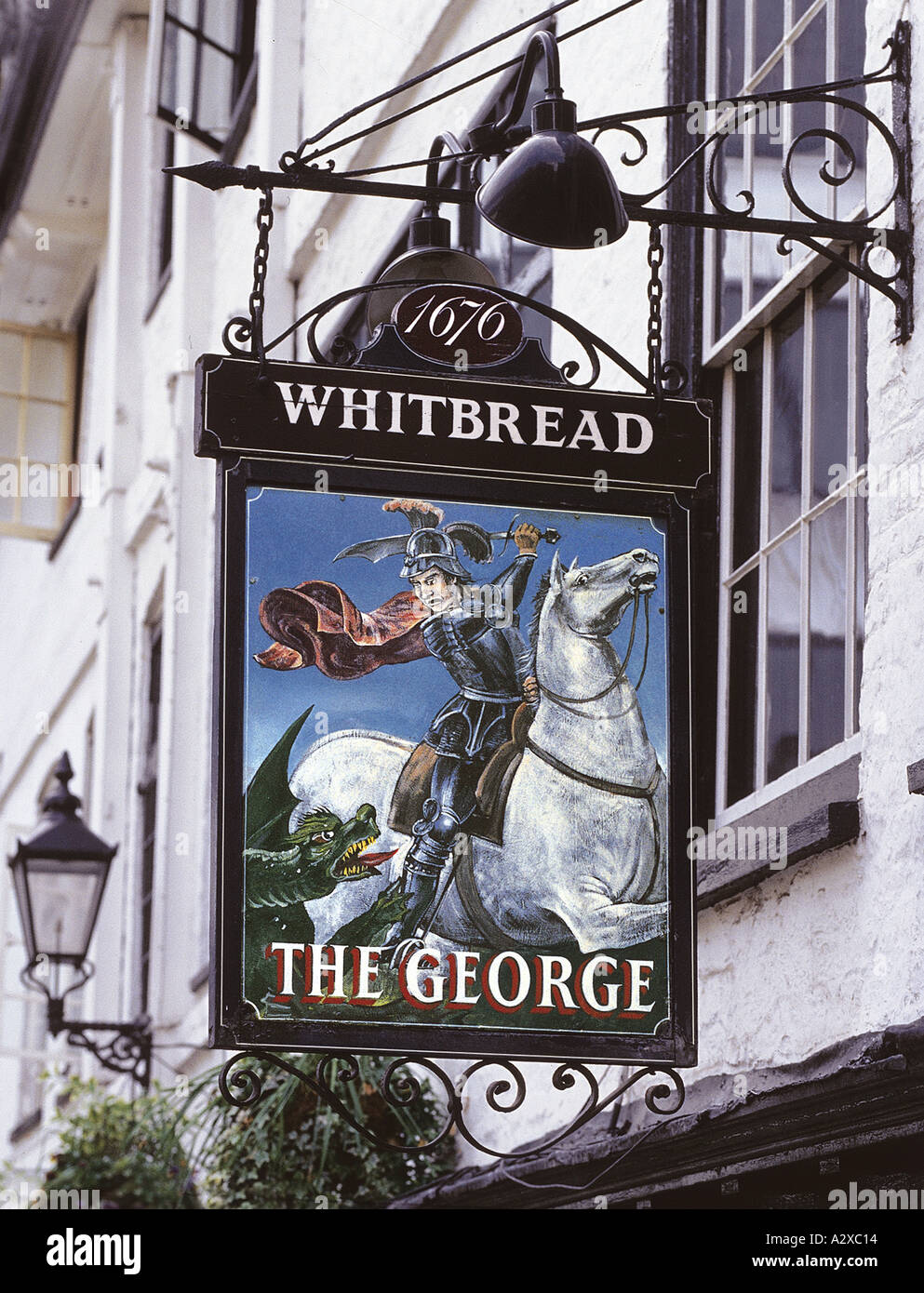 The George Pub Stock Photo