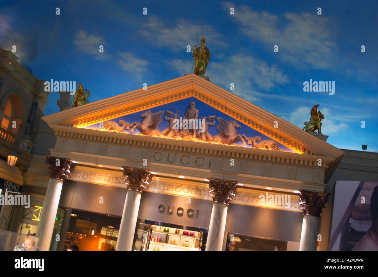 LAS VEGAS - APRIL 13 : Exterior Of A Gucci Store In Caesars Palace