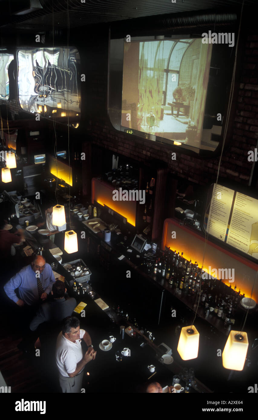 Customers drinking in Apartment Bar and restaurant Belfast Northern