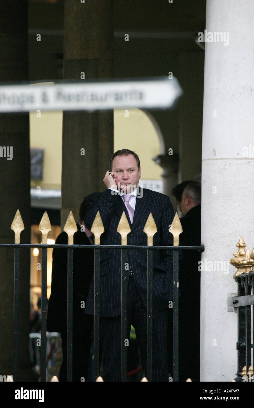 Elton John's agent at his Civil Partnership held at the Guild Hall