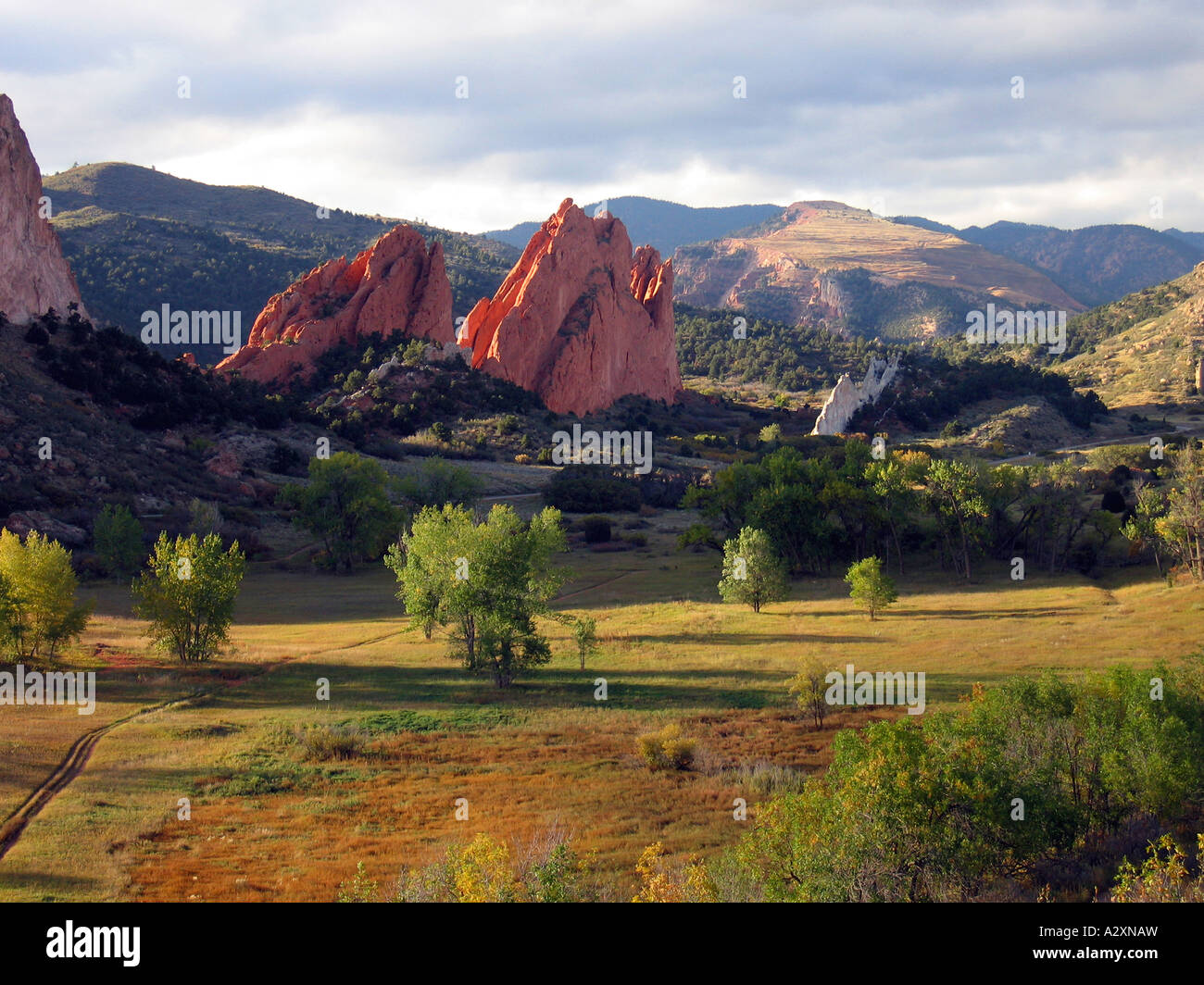 Colorado Rock Formations Rock Formations At Garden Of The Gods, Colorado Springs, Colorado, USA ...