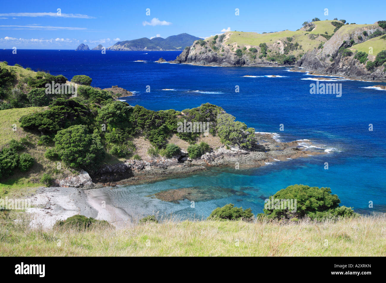 Bay of Islands New Zealand North Island Stock Photo Alamy