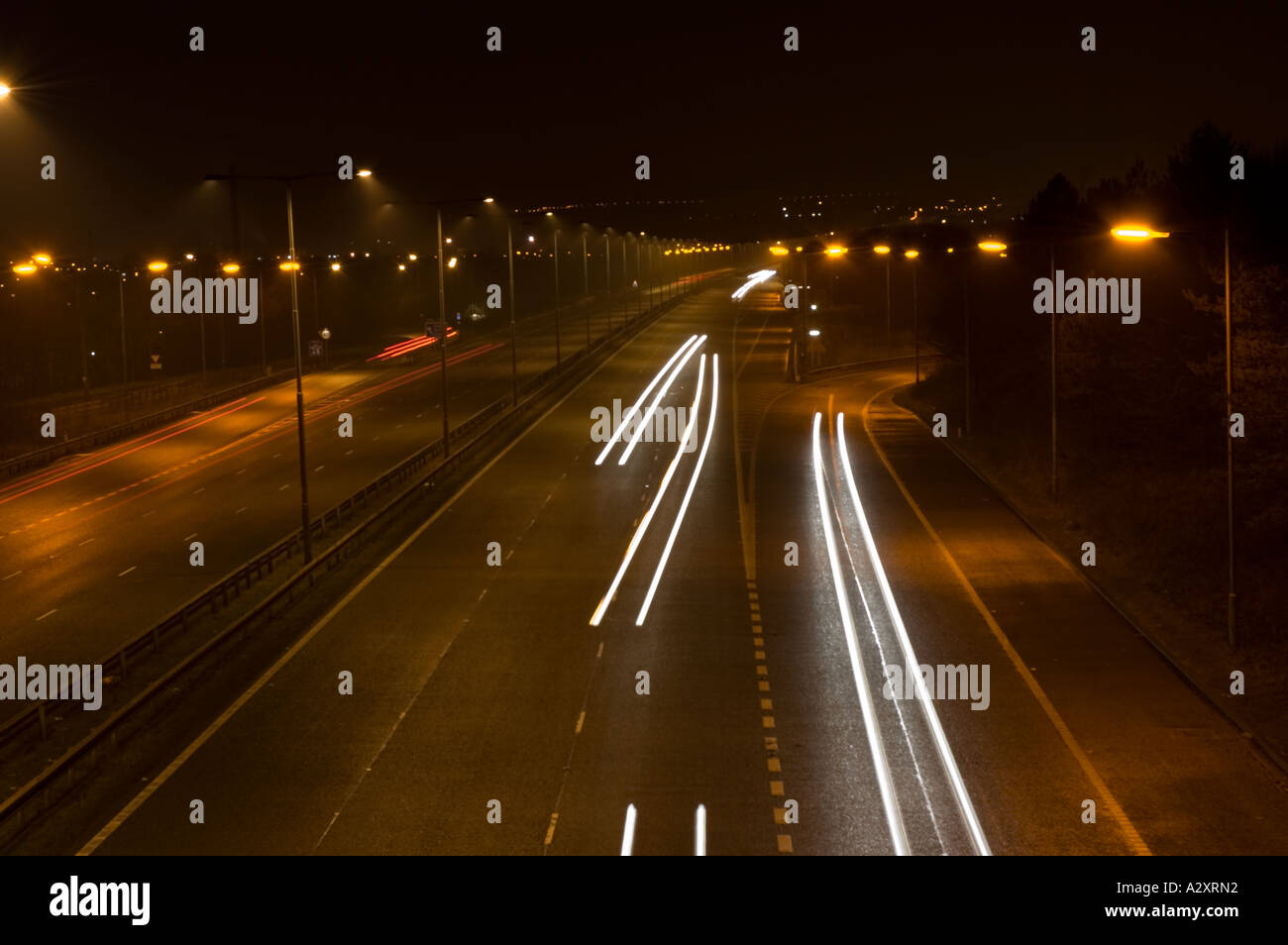 Lorry driving night uk hi-res stock photography and images - Alamy