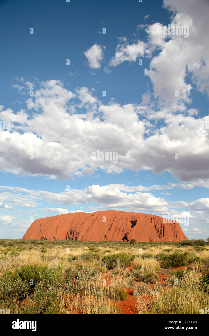 Ayers Rock - uluru - Northern Territory - Australia Stock Photo