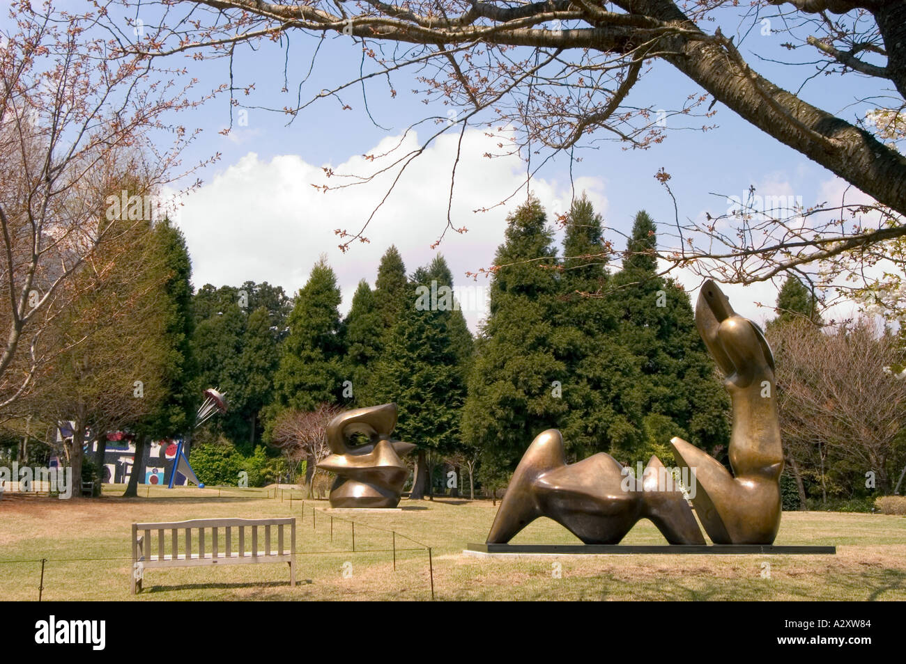 sculpture park The Hakone Open Air Museum Hakone Japan Stock Photo