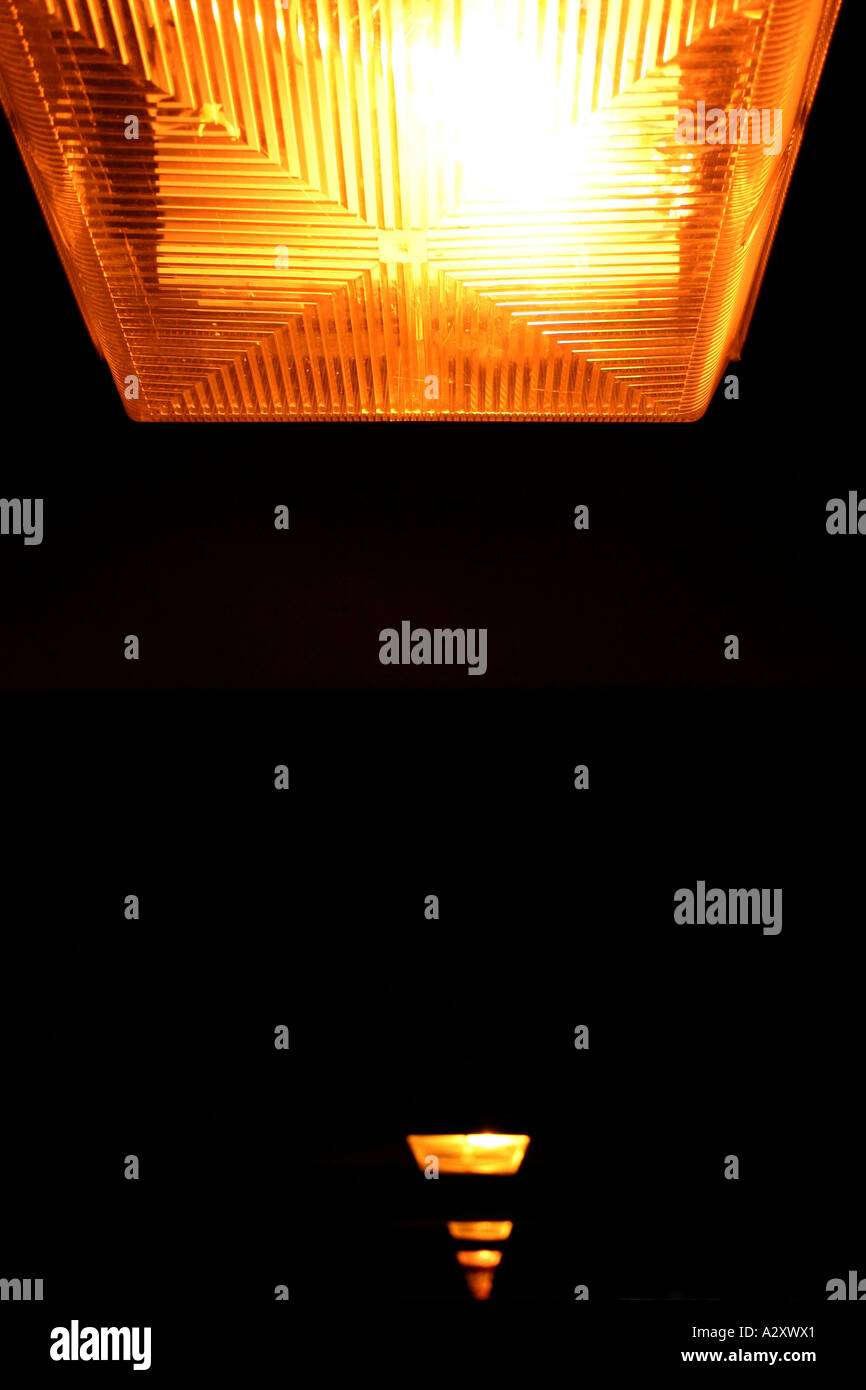 car park lights Stock Photo Alamy