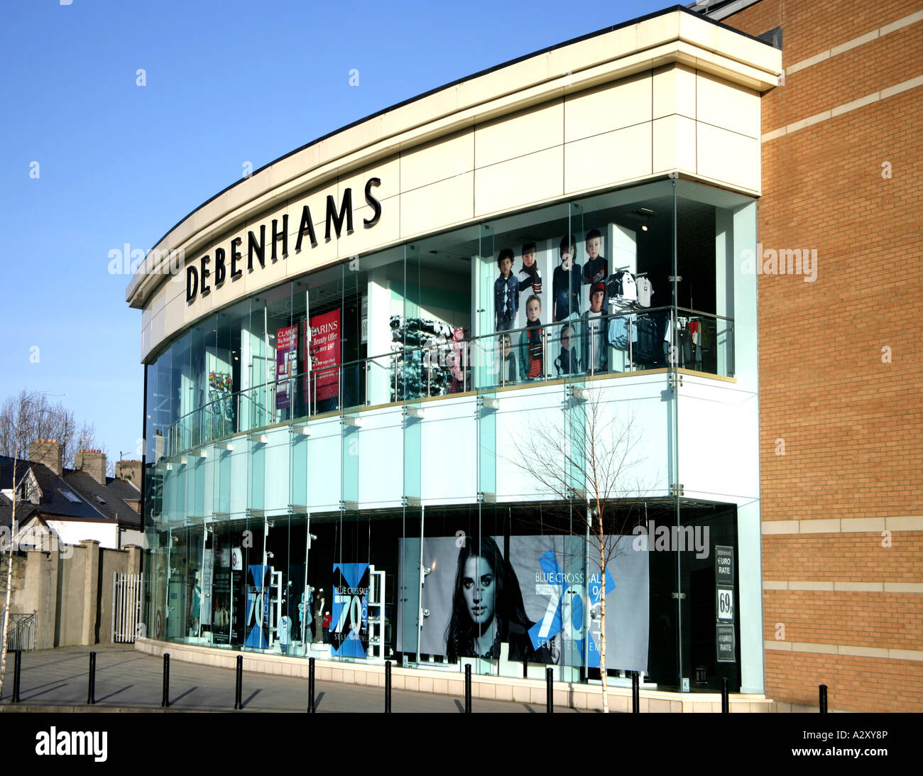 Debenhams department store in the Quays Shopping Mall Newry Northern