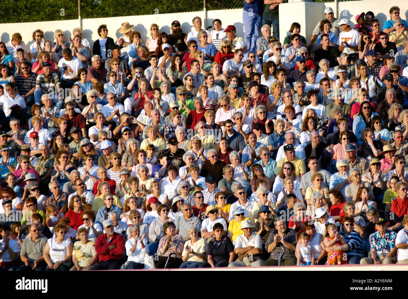 Crowd Of People Attend An Outdoor Concert Event Stock Photo - Alamy