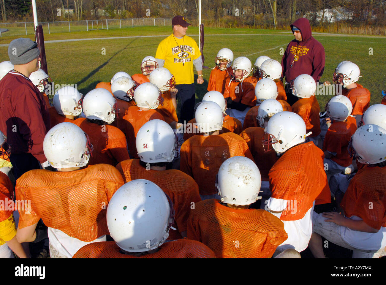 Sports team meeting coach hires stock photography and images Alamy