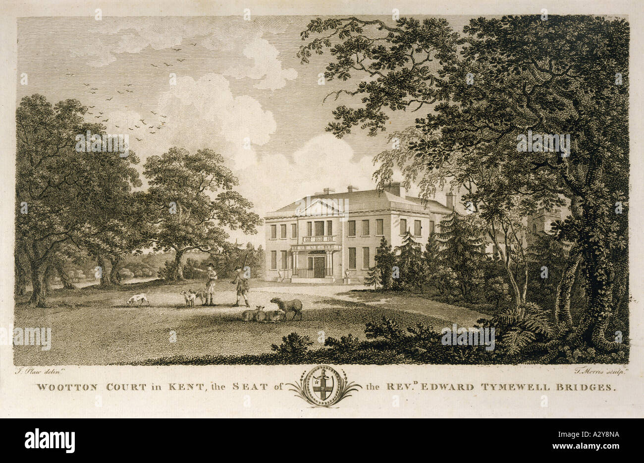 Wootton Court Kent Stock Photo Alamy