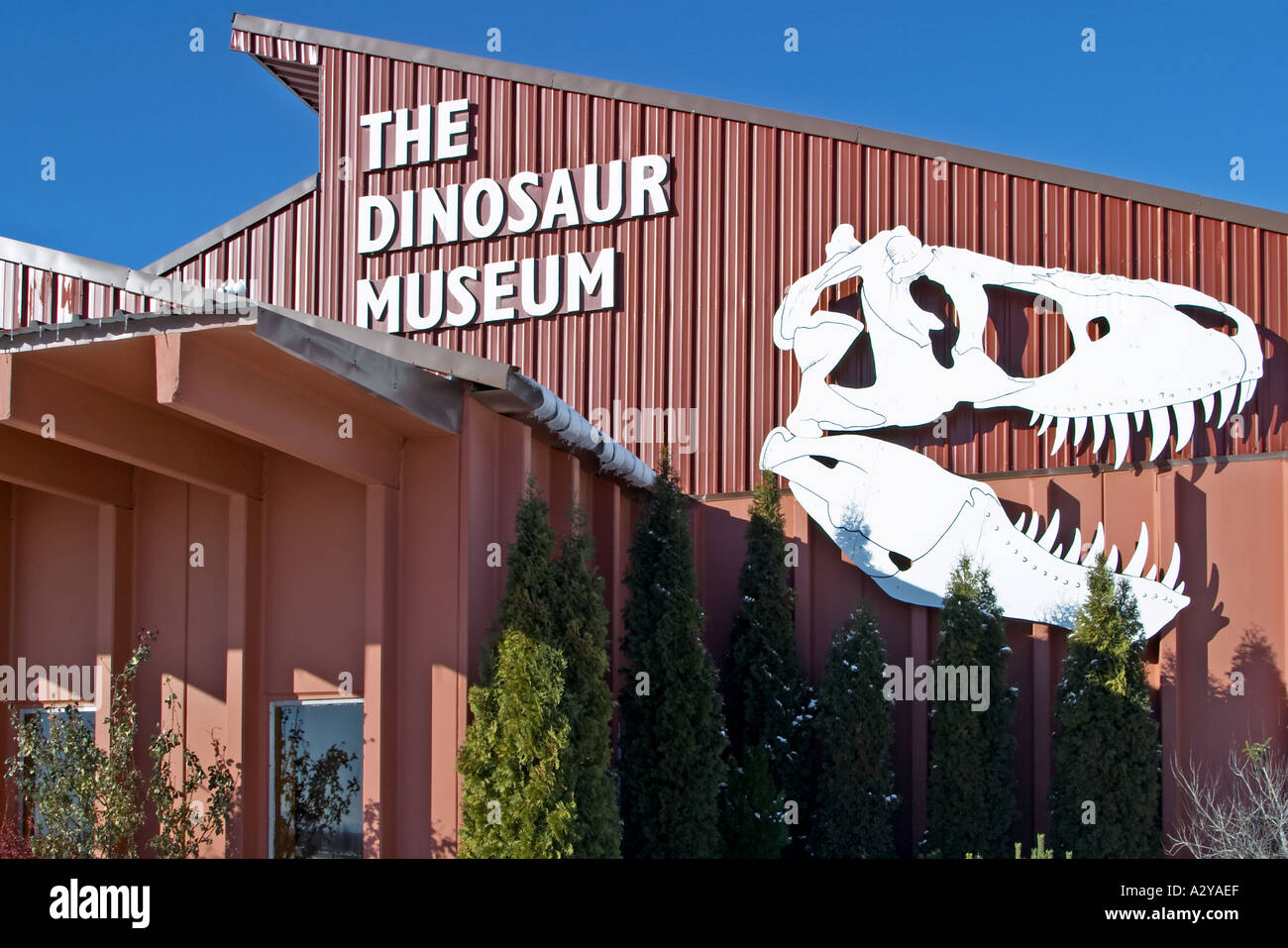 Dinosaur Museum Blanding Utah USA Stock Photo Alamy