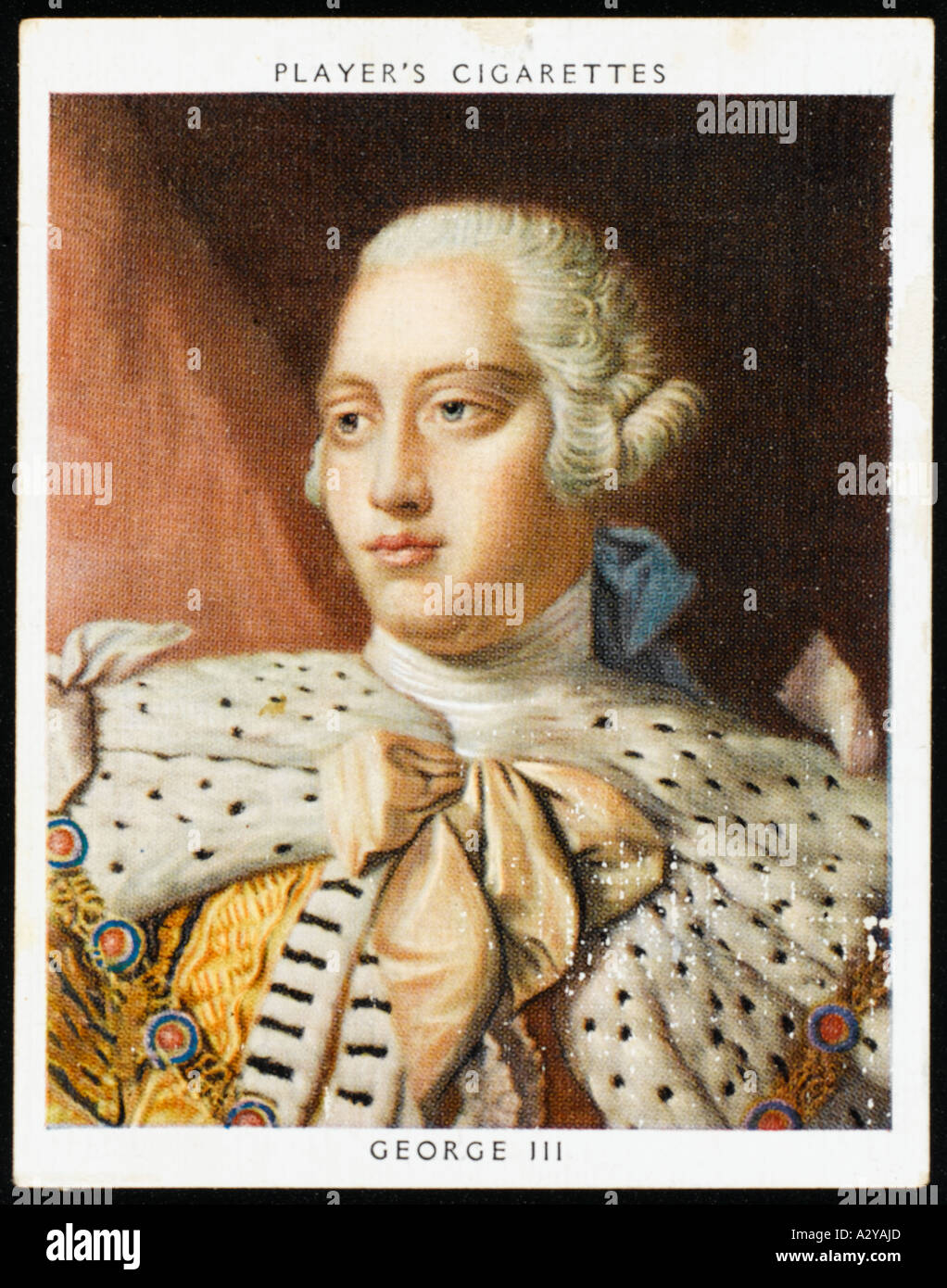George Iii Cig Card Stock Photo - Alamy