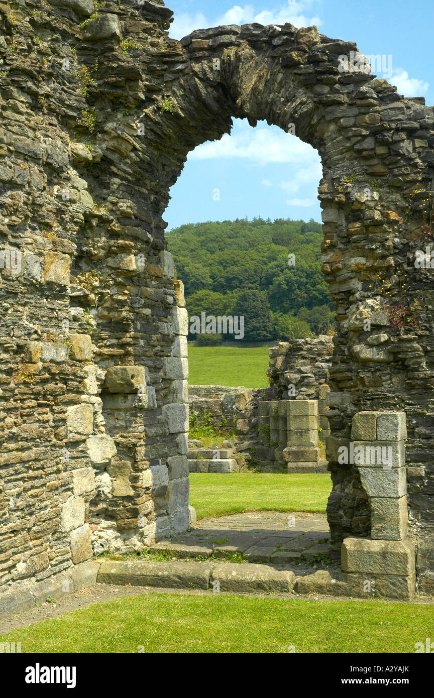 Sawley Abbey, Lancashire Stock Photo Alamy