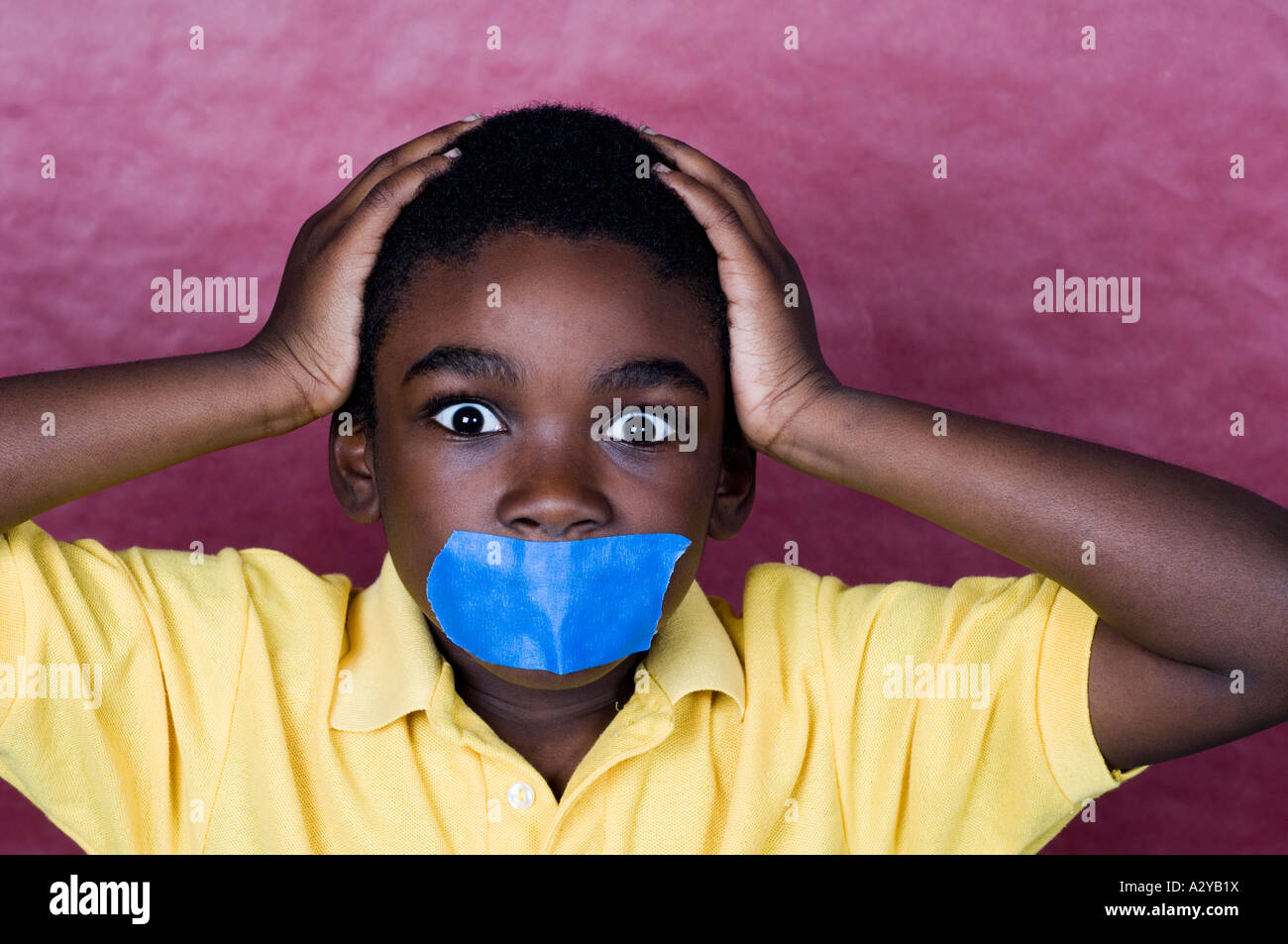 Girl Tied Up With Duct Tape