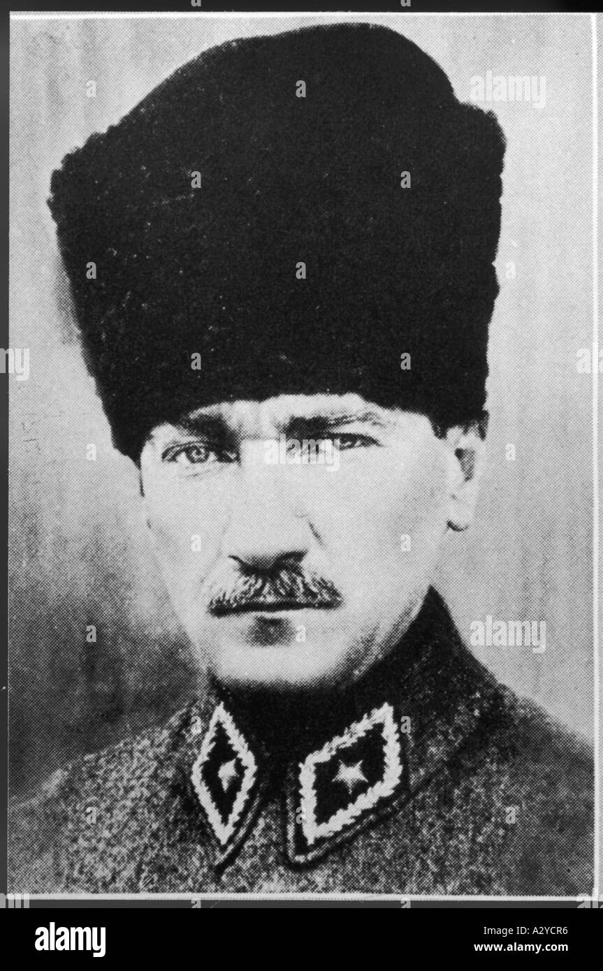 Ataturk Mustapha Kemal Stock Photo