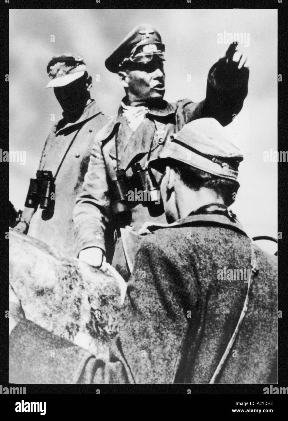 Erwin Rommel Africa Stock Photo