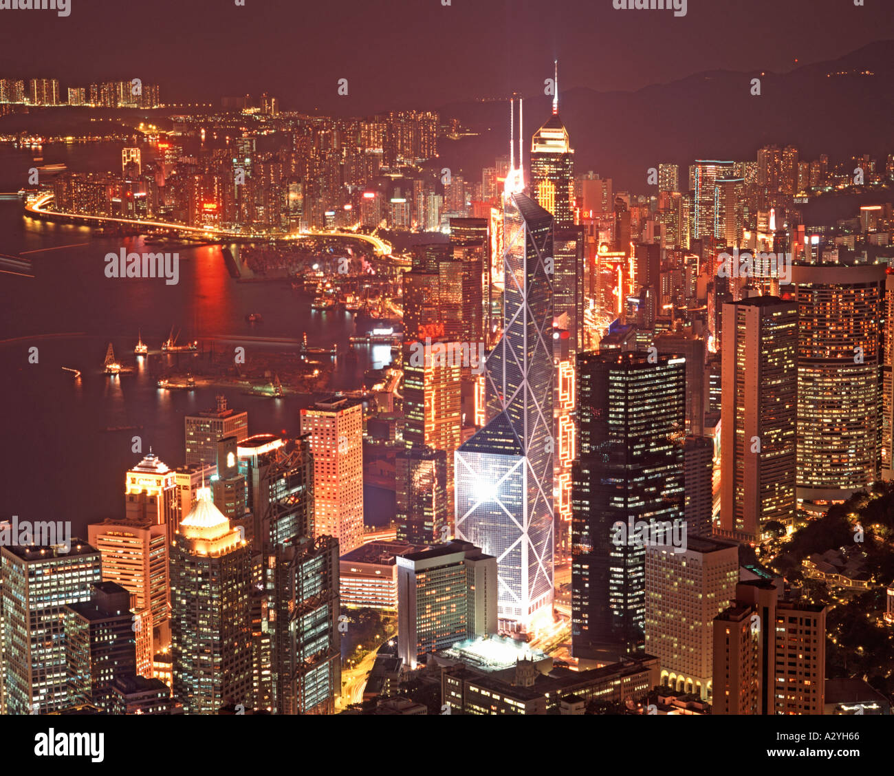 Hong kong china aerial hi-res stock photography and images - Alamy